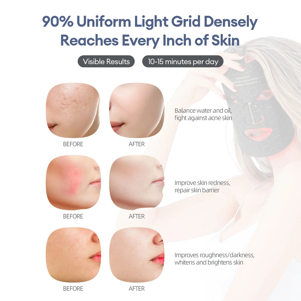 Silicone LED Face Mask