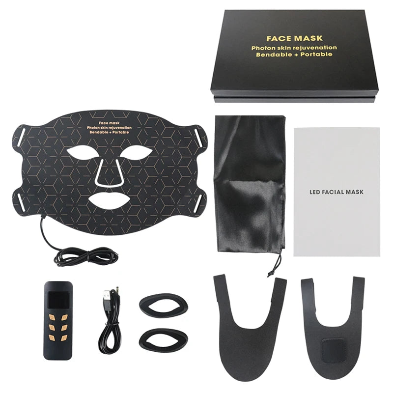 Silicone LED Face Mask 4 Colors