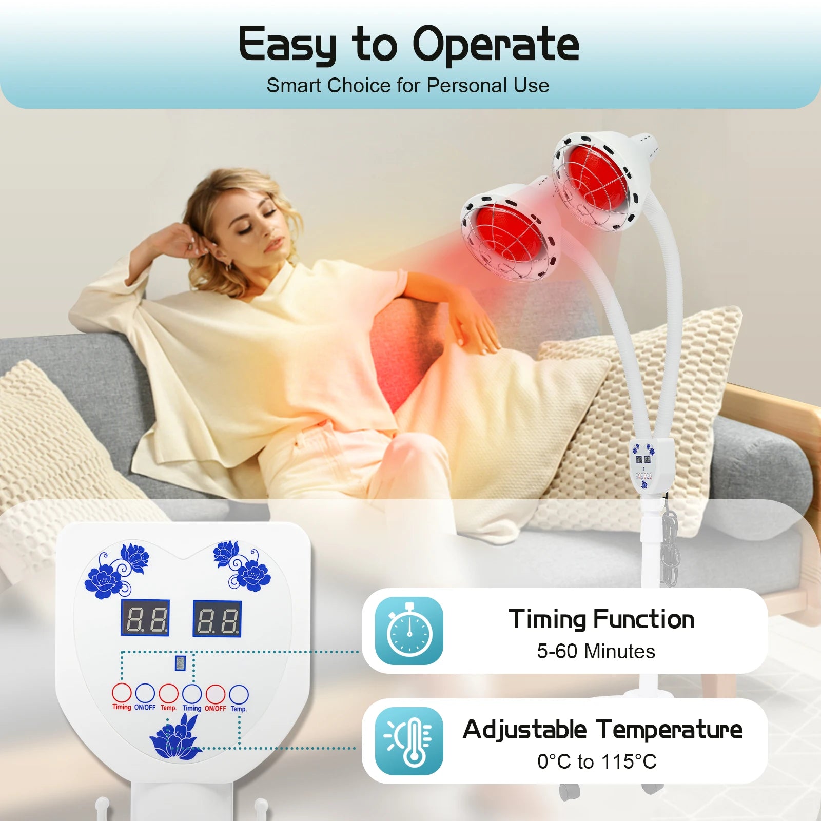 Infrared Therapy Lamp 360°