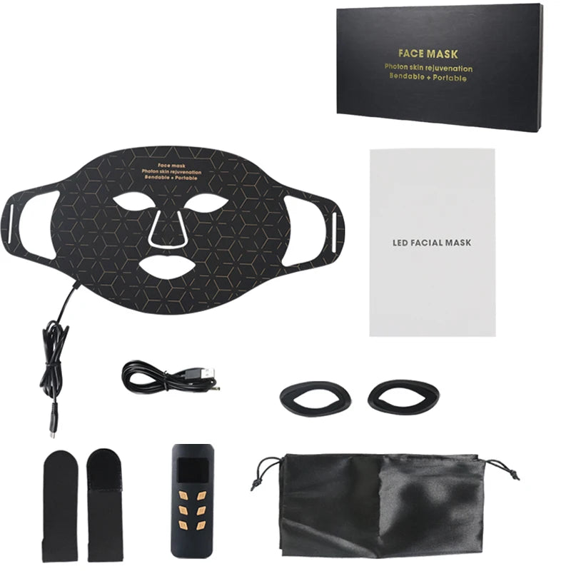 Silicone LED Face Mask 4 Colors