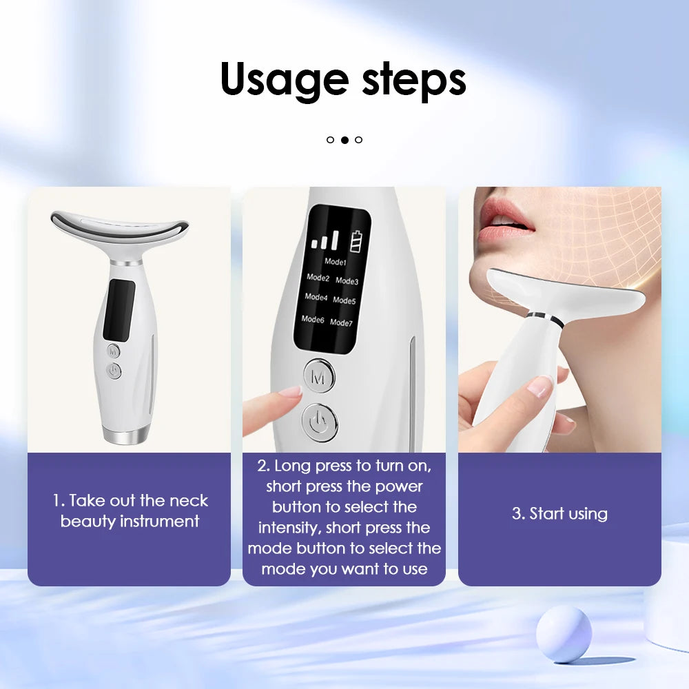Neck Lifting LED Massager