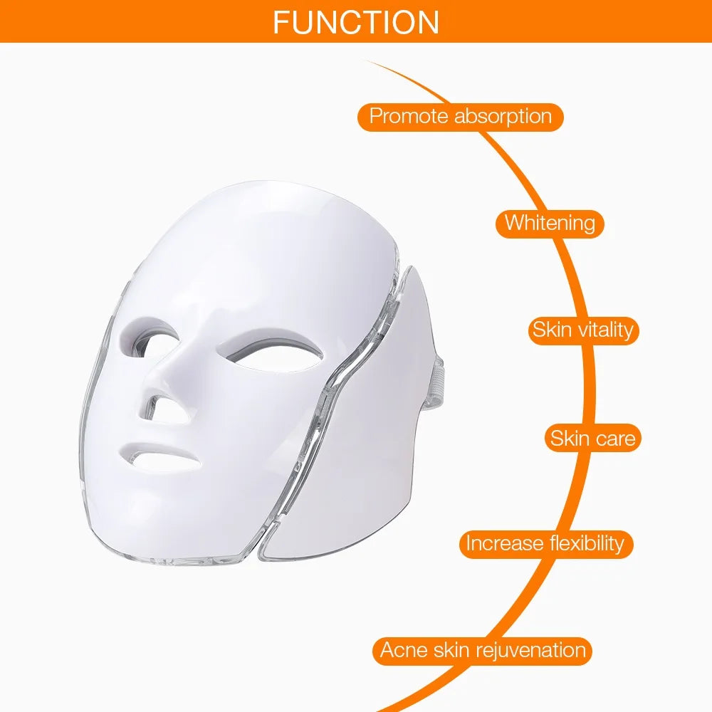 LED Facial Mask 7 Colors
