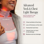 Neck & Chest Red Light Mask