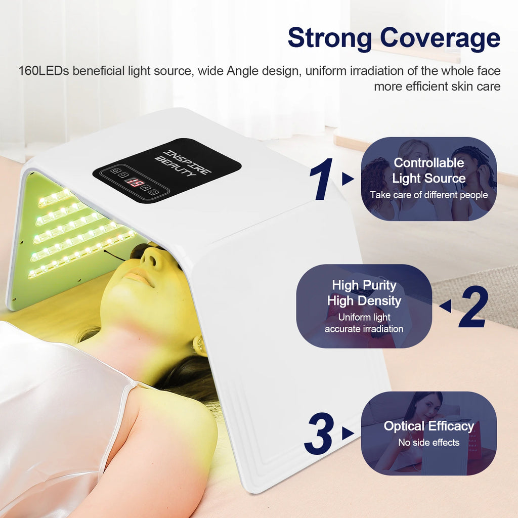 Foldable LED Therapy Machine