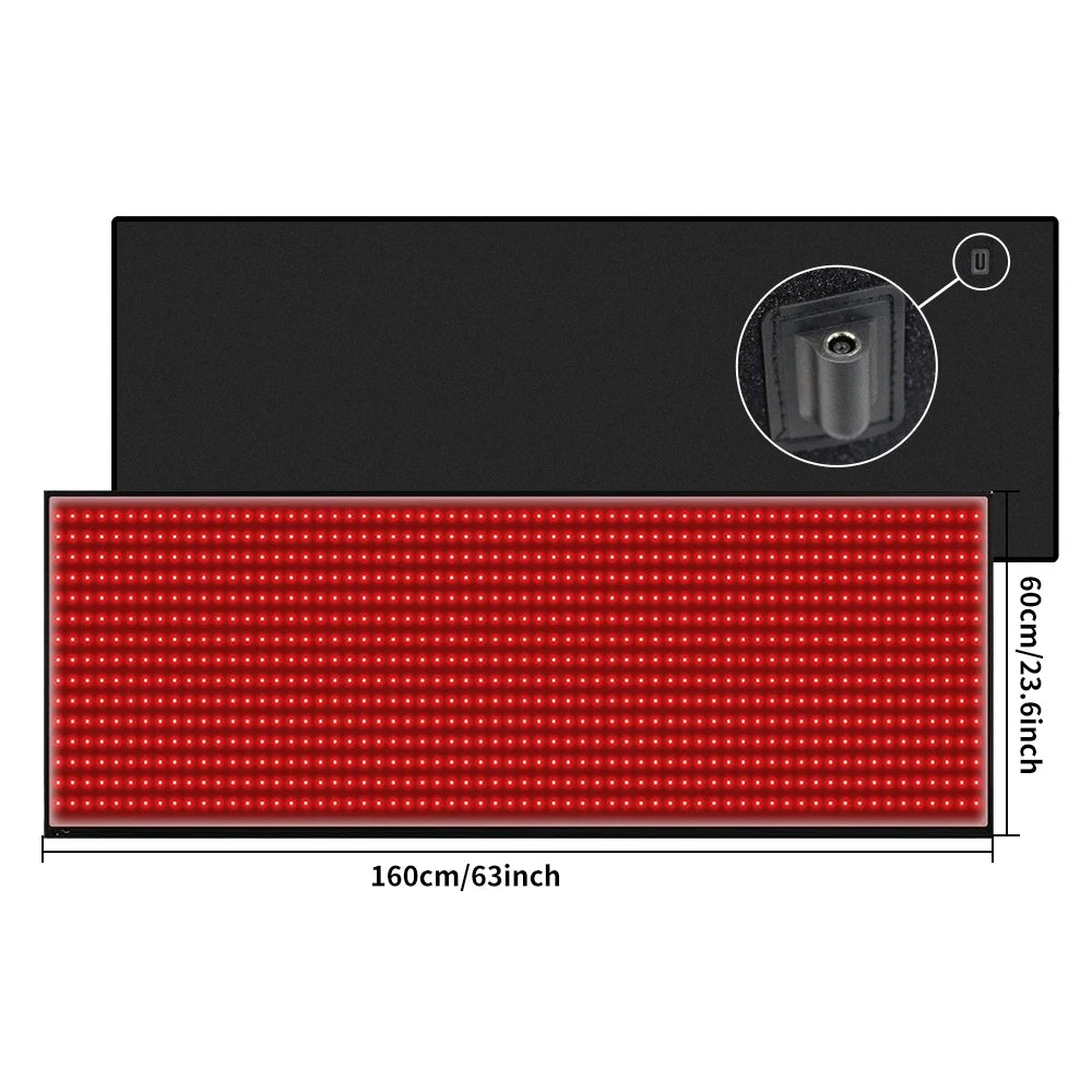Red Light Blanket Mat