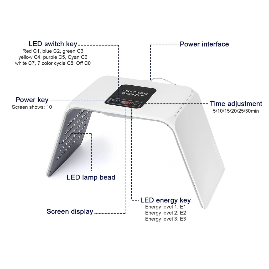 Foldable LED Therapy Machine