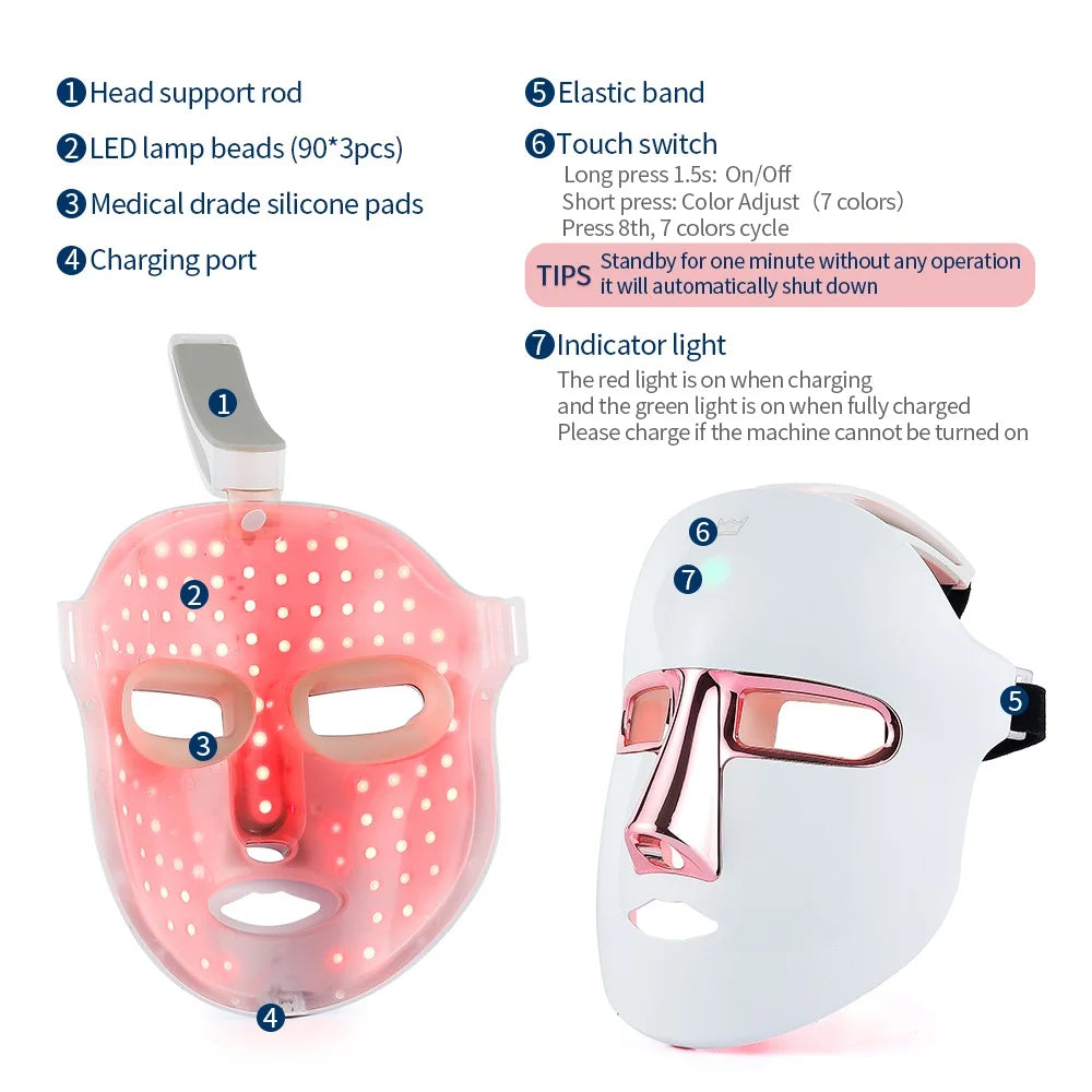 LED Face Beauty Mask